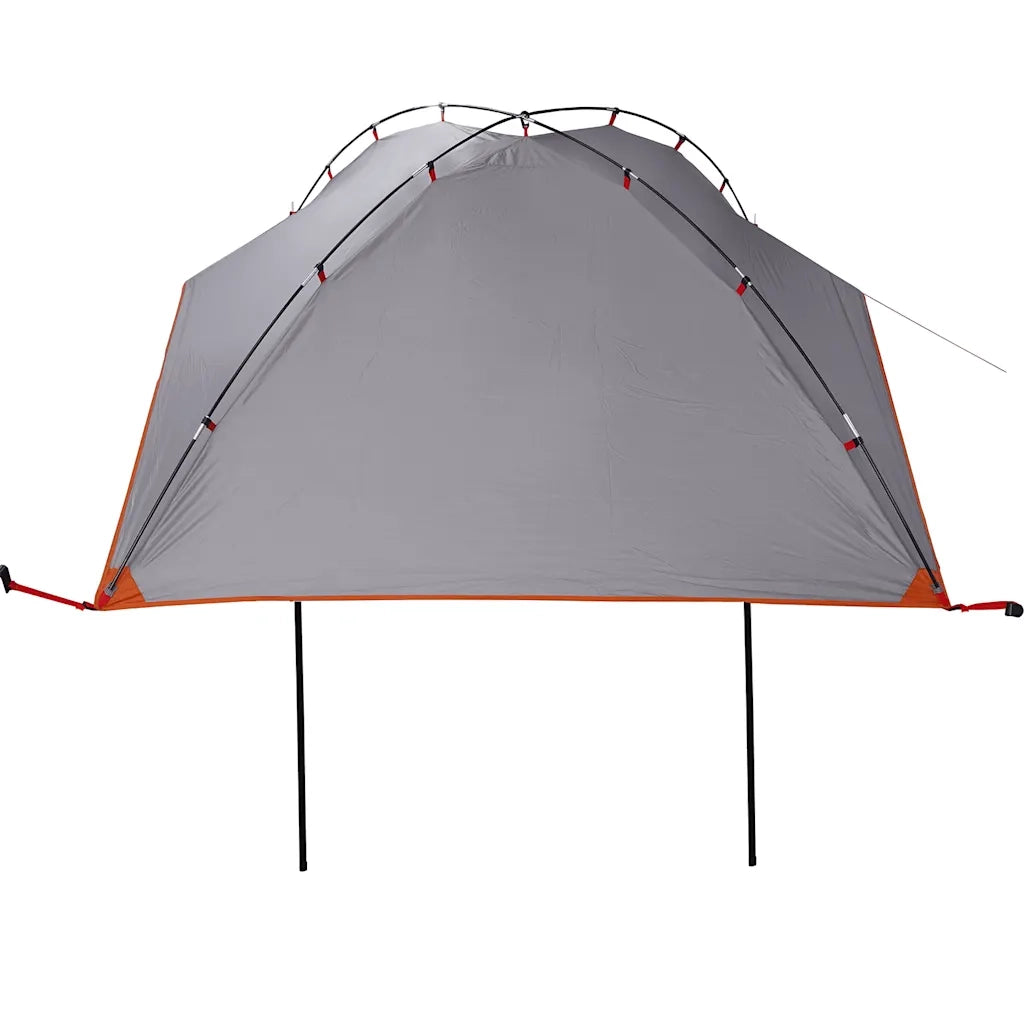 Tenda da Campeggio per Auto Grigio e Arancione Impermeabile 4009523
