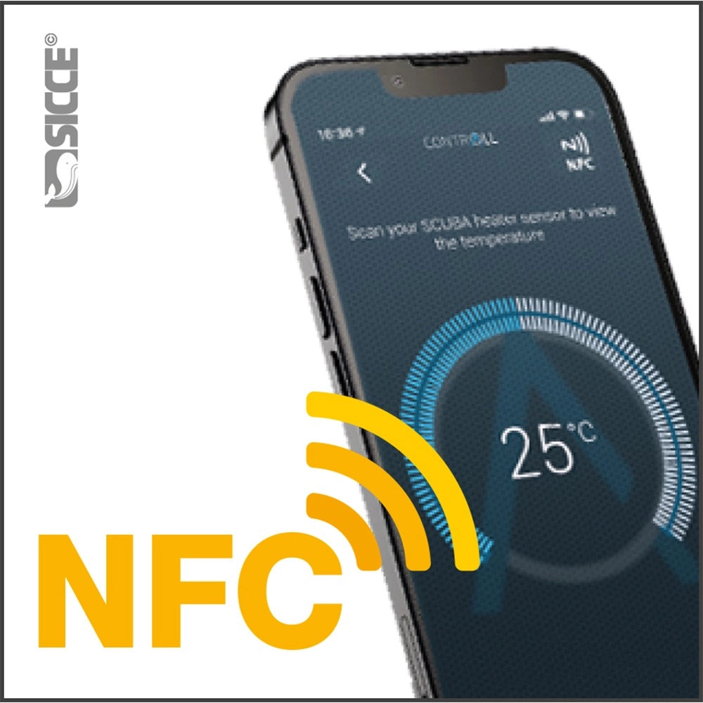 Sicce Scuba Contactless 250w - riscaldatore con tecnologia Wireless NFC