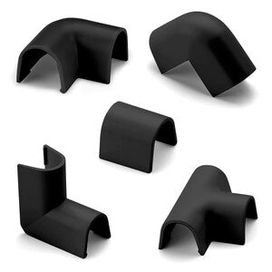 GIUNTO P/CANALINA INOFIX CF 10 PZ NERO- INOFIX- 1,0 confezione