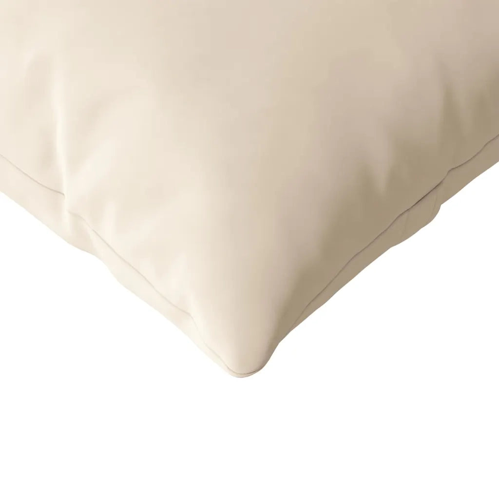 Cuscini da Divano 2 pz-Set di 2 Cuscini per Sofa Beige 145 x 40 cm Tessuto