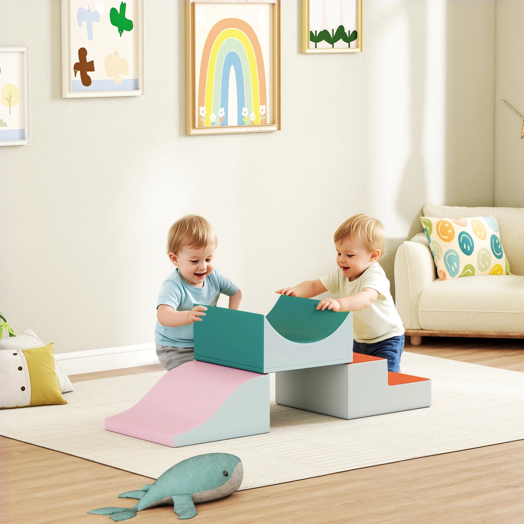 Set Arrampicata 3 Pezzi per Bambini ¨C Xylo ¨C Ecopelle Grigio Chiaro