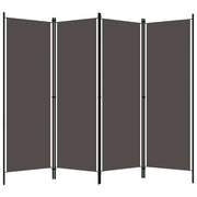 Paravento a 4 Pannelli Antracite 200x180 cm 320721