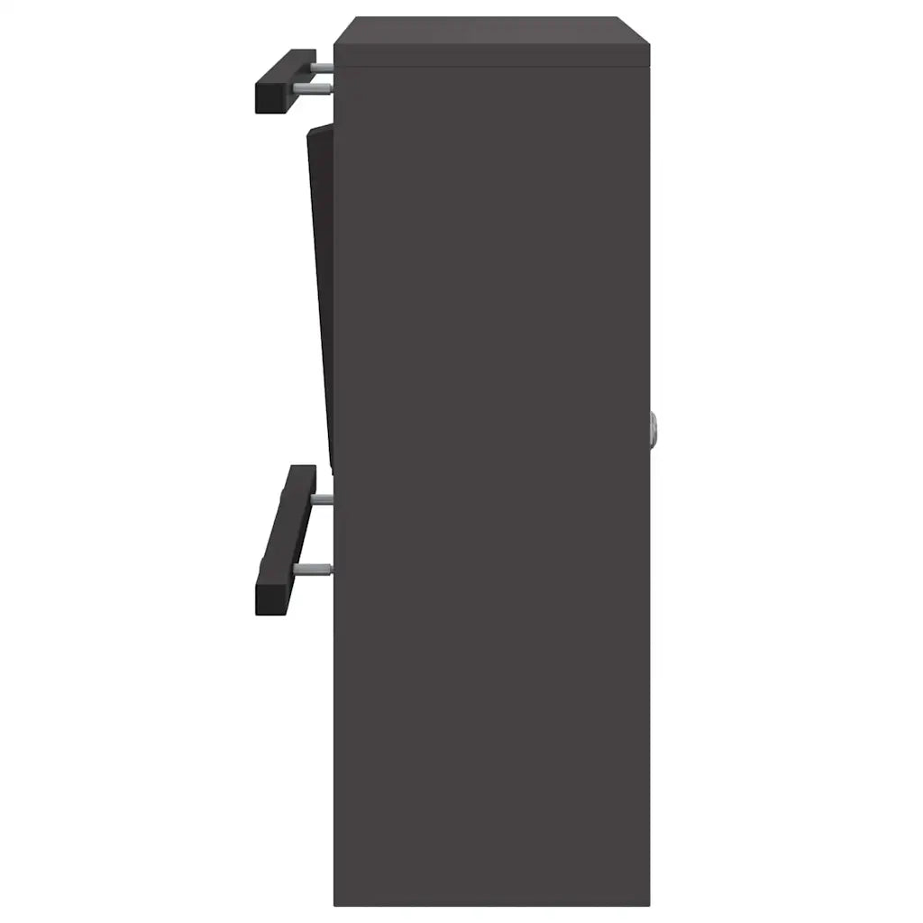 cassetta postalepastkastei Nero 30 x 20 x 55 cm Acciaio 874947