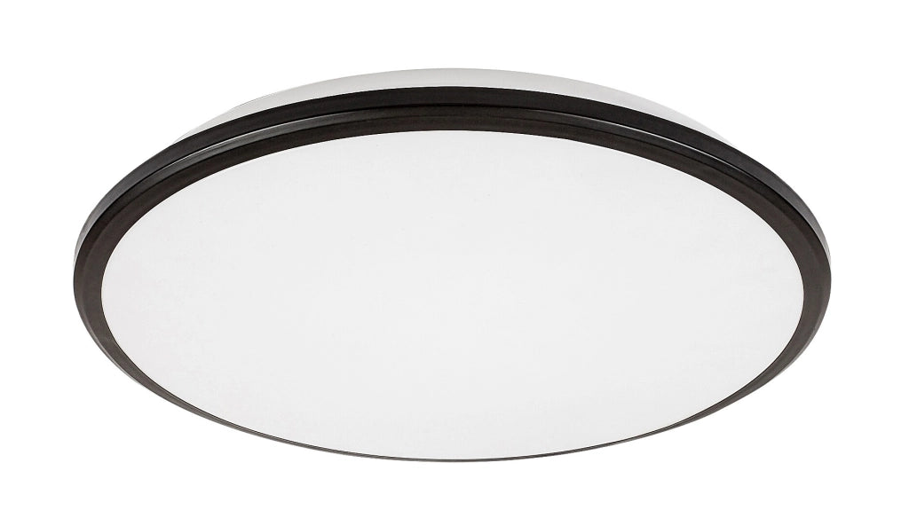 Plafoniera LED Rabalux Engon rotonda nera 48cm 45W