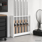 Supporto per stecche da biliardo Legno ingegnerizzato Bianco 3429707
