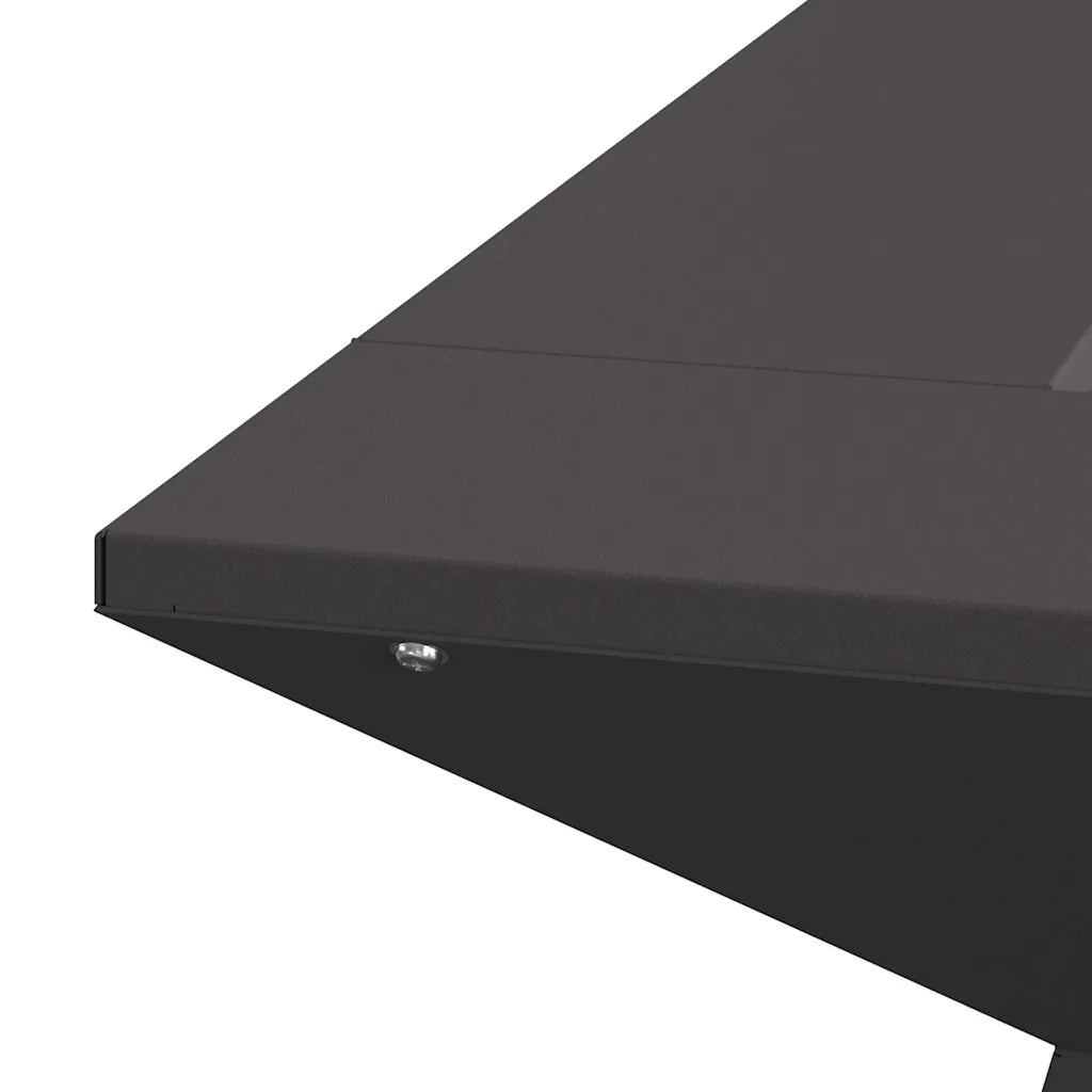 Focolare Nero 60 x 60 x 50 cm Acciaio CFW5465018
