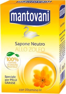 MANTOVANI SAPONETTA 100GR ZOLFO