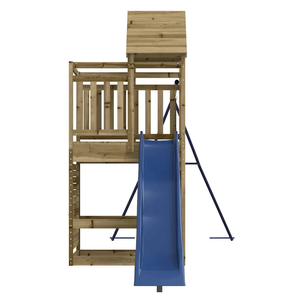 Set da Gioco da Esterno in Legno di Pino Impregnato 3156990