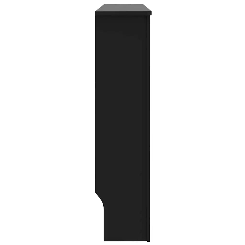 Copertura per radiatori 2 pcs Nero 112 x 19 x 81,5cm 3403229