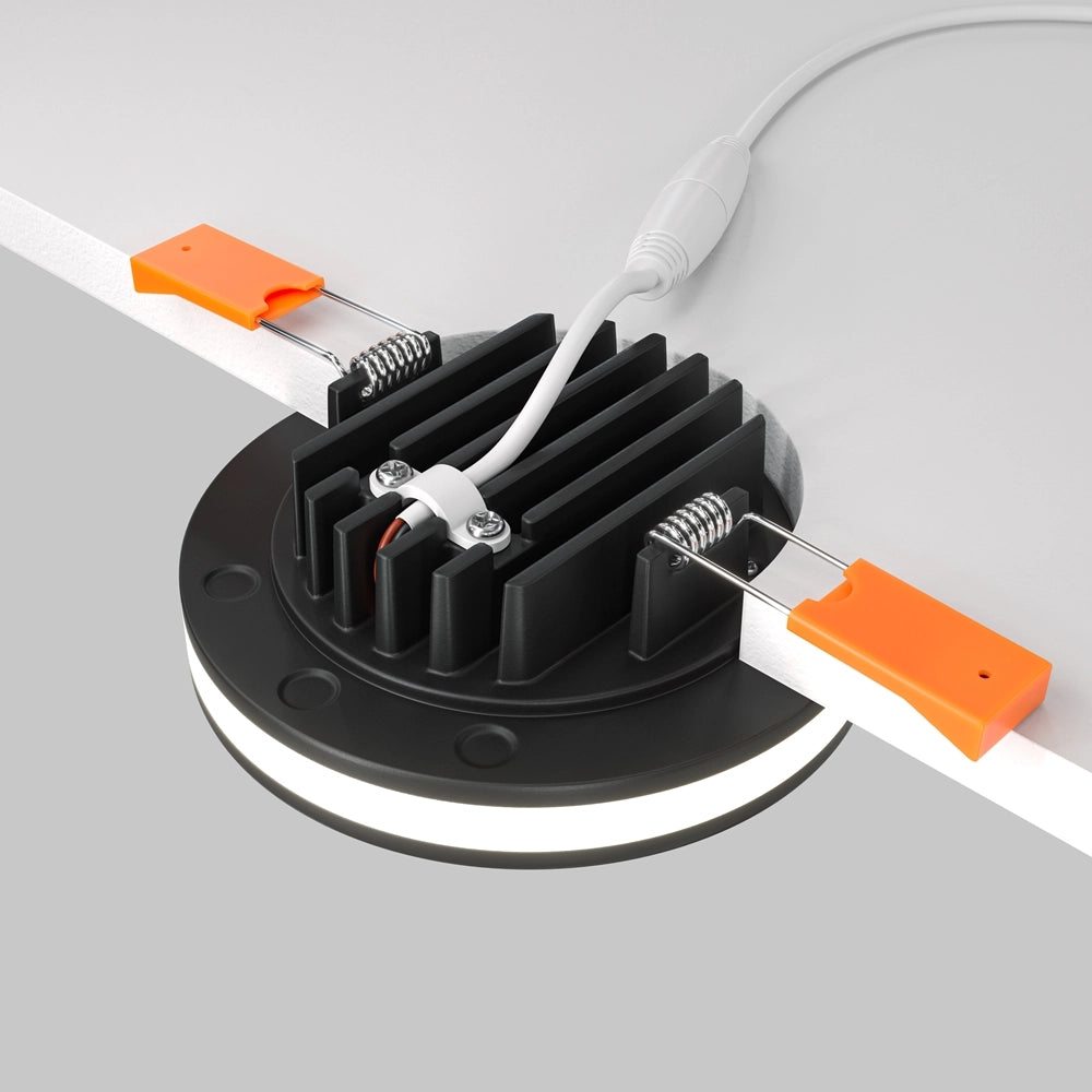 Maytoni Phanton faretto incasso nero LED 12W 3000K