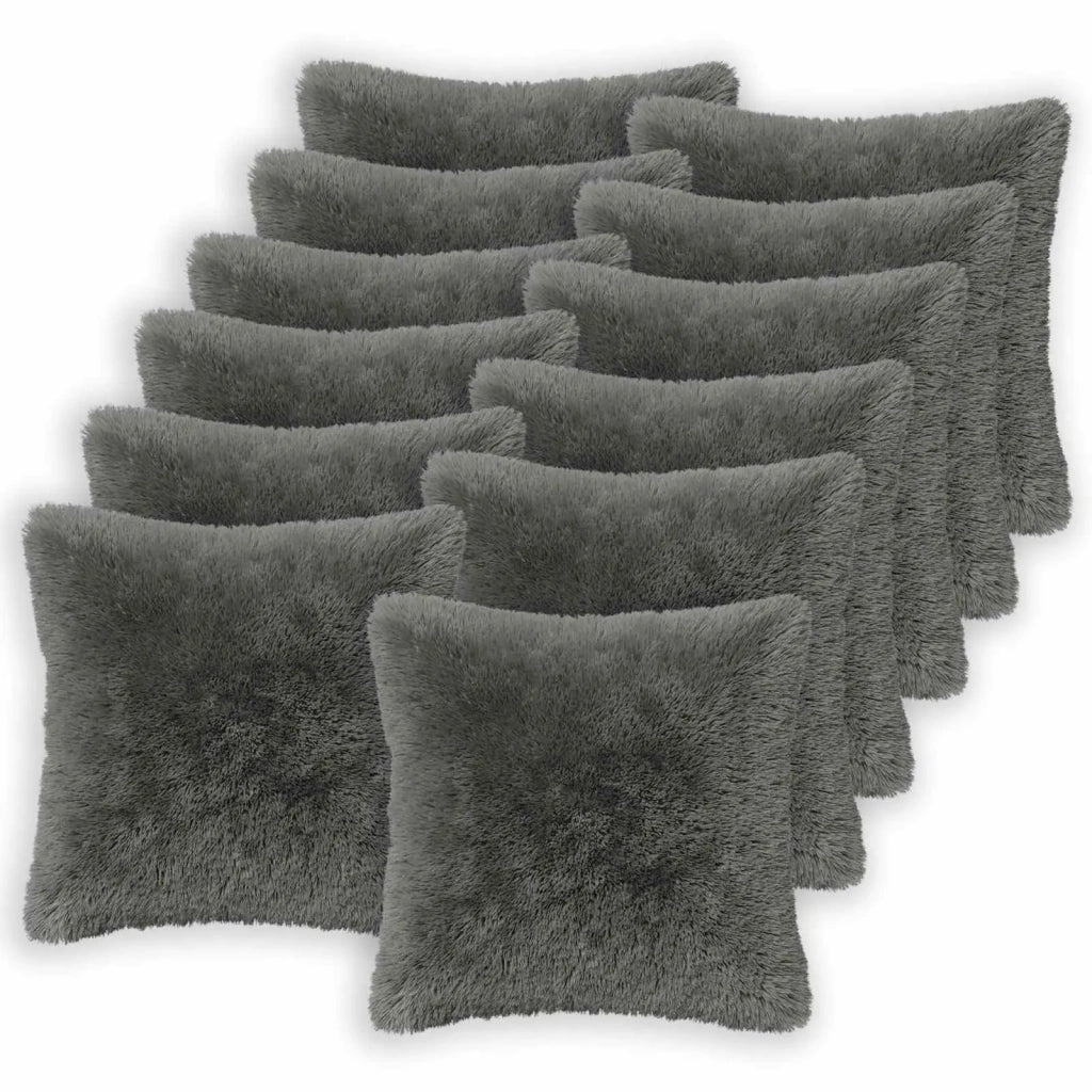 Cuscino con cuscino HEERLEN 12 pz Verde chiaro Fleece PV 927246