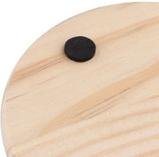 Sostegni in legno per oggetti 40 pezzi - Pads antiscivolo - Sostegni rotondi 10 cm - Progetto di pittura per la casa - Progetti creativi - Sostegni per piatti in legno