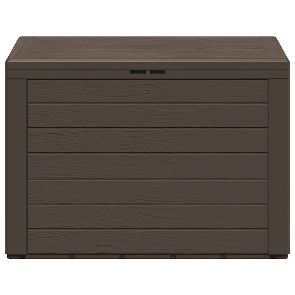 Baule da Giardino Marrone 78x44x55 cm 49442