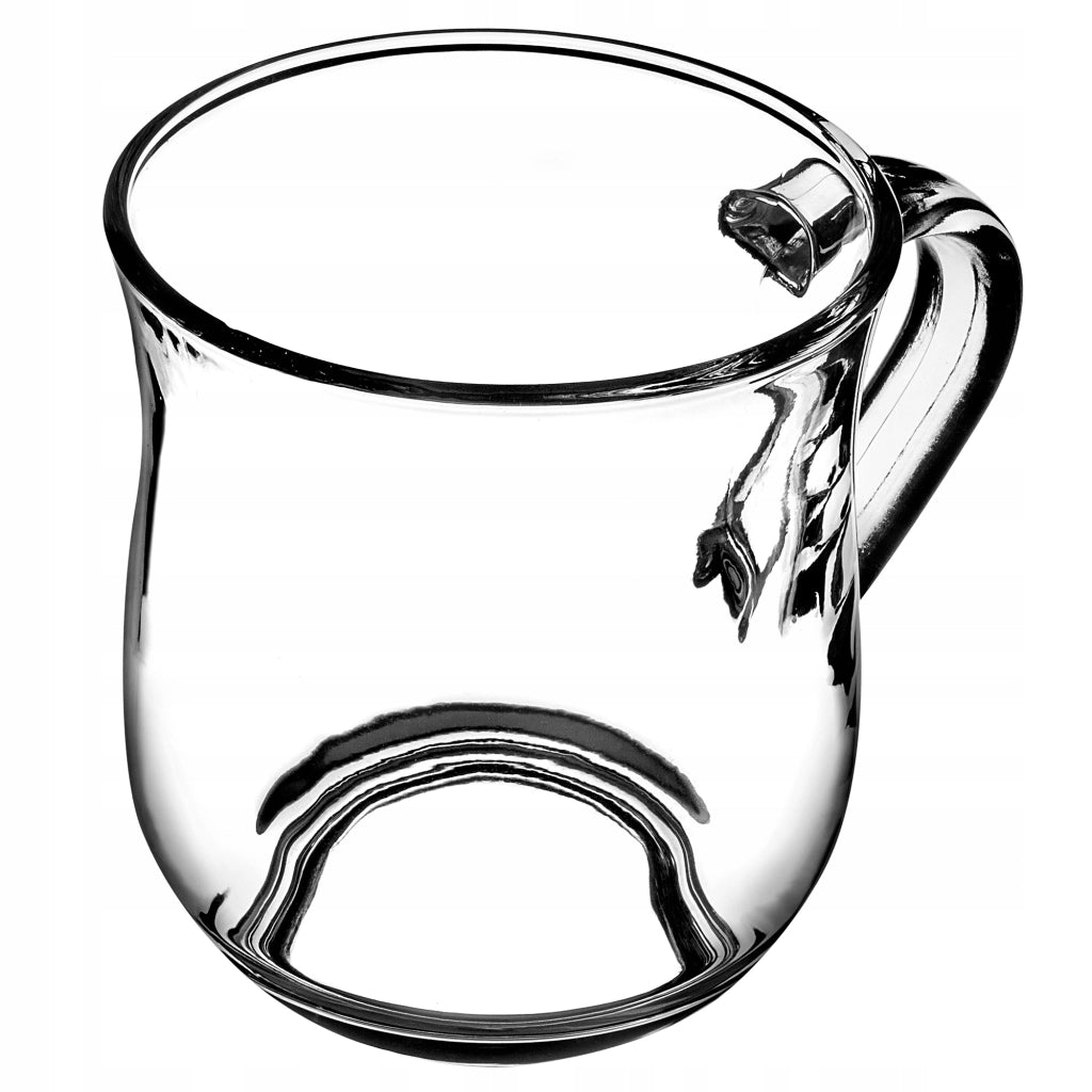 Set di 6 bicchieri da caffè/tè KADAX da 320 ml con manico.