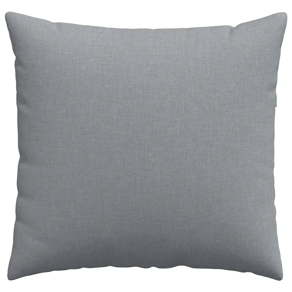 Cuscini da Divano 2 pcs Grigio chiaro 50 x 50 cm Tessuto 42013954