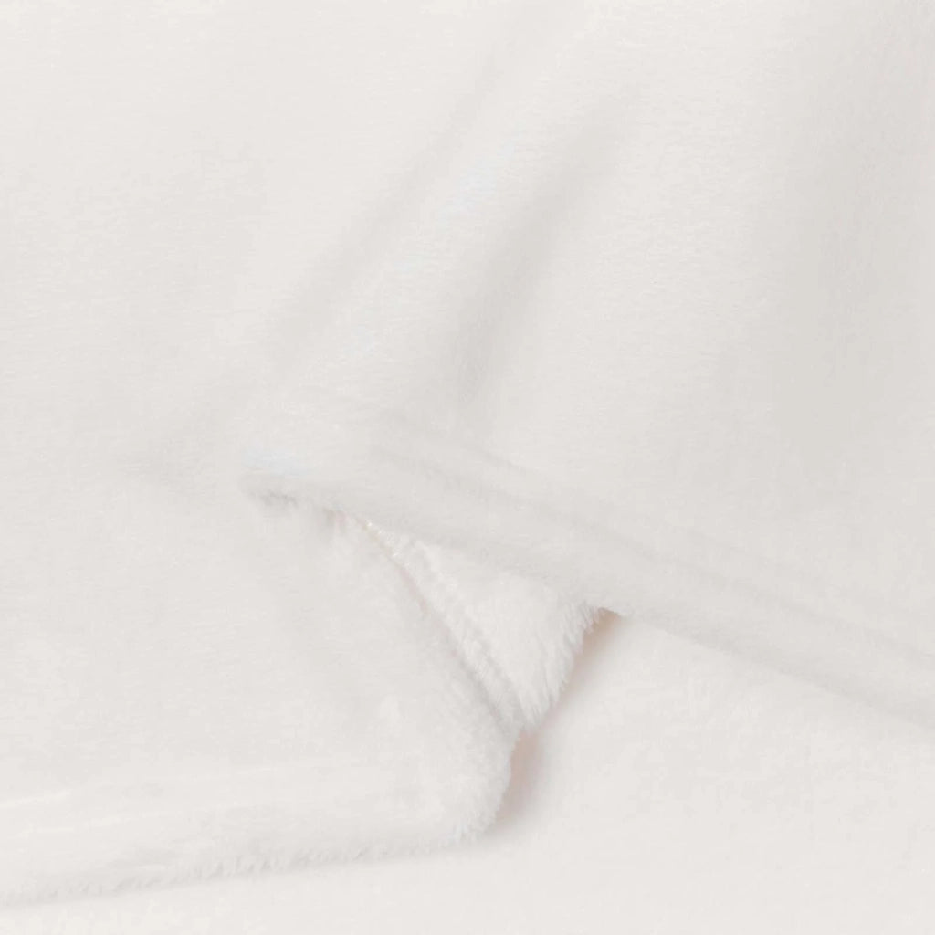 Coperte da Pile 6 pcs Bianco 220 x 240 cm Panno
