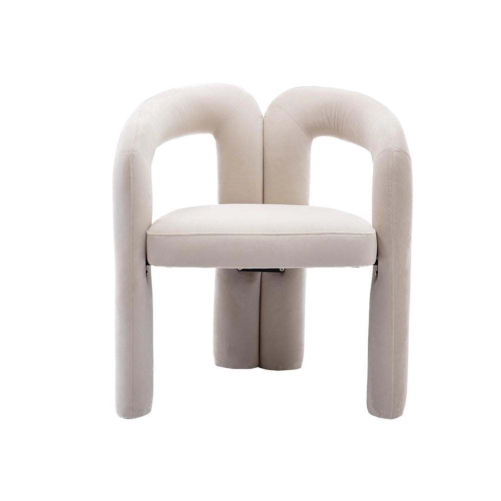 Set 2 Sedie da Pranzo in Velluto - Xylo - Design Moderno, Imbottite