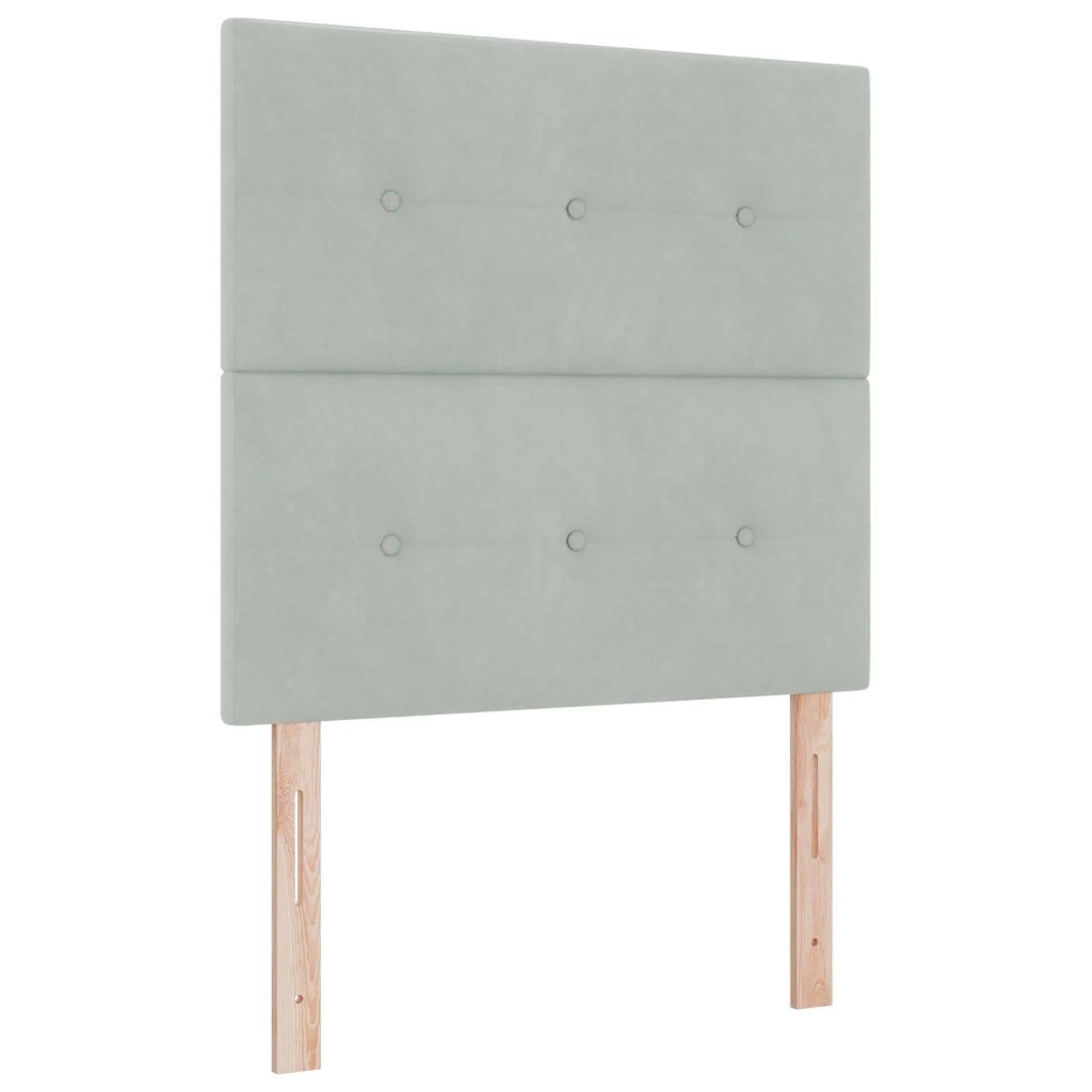 Letto con contenitore LED e materasso Grigio Chiaro 3460110
