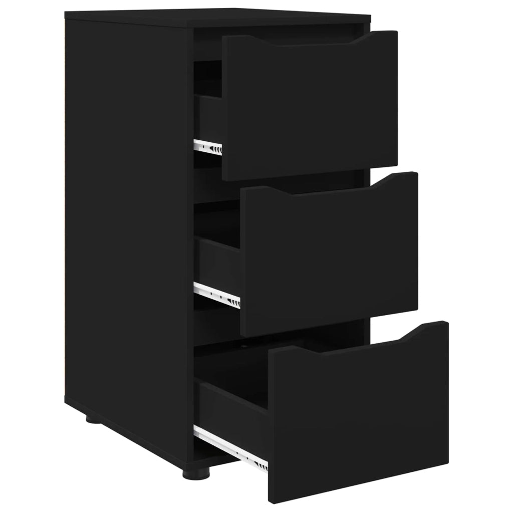 Armadio Nero 40 x 48 x 81 cm Legno multistrato 888868