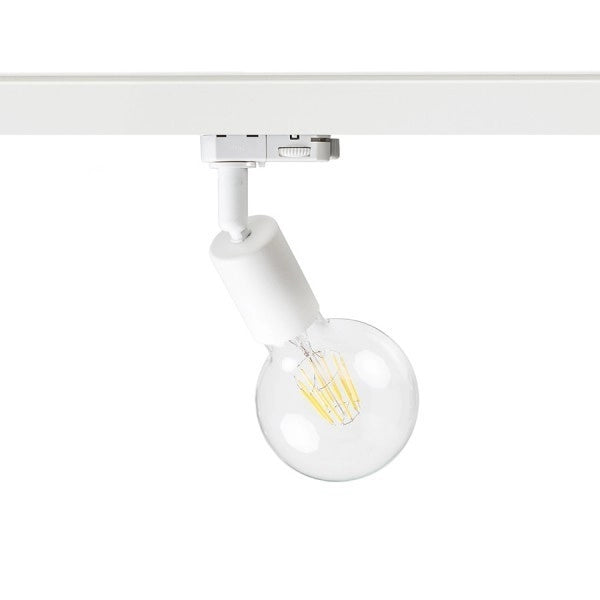 Faretto Lampada FAX E27 per binario trifase bianco  230V E27 25W