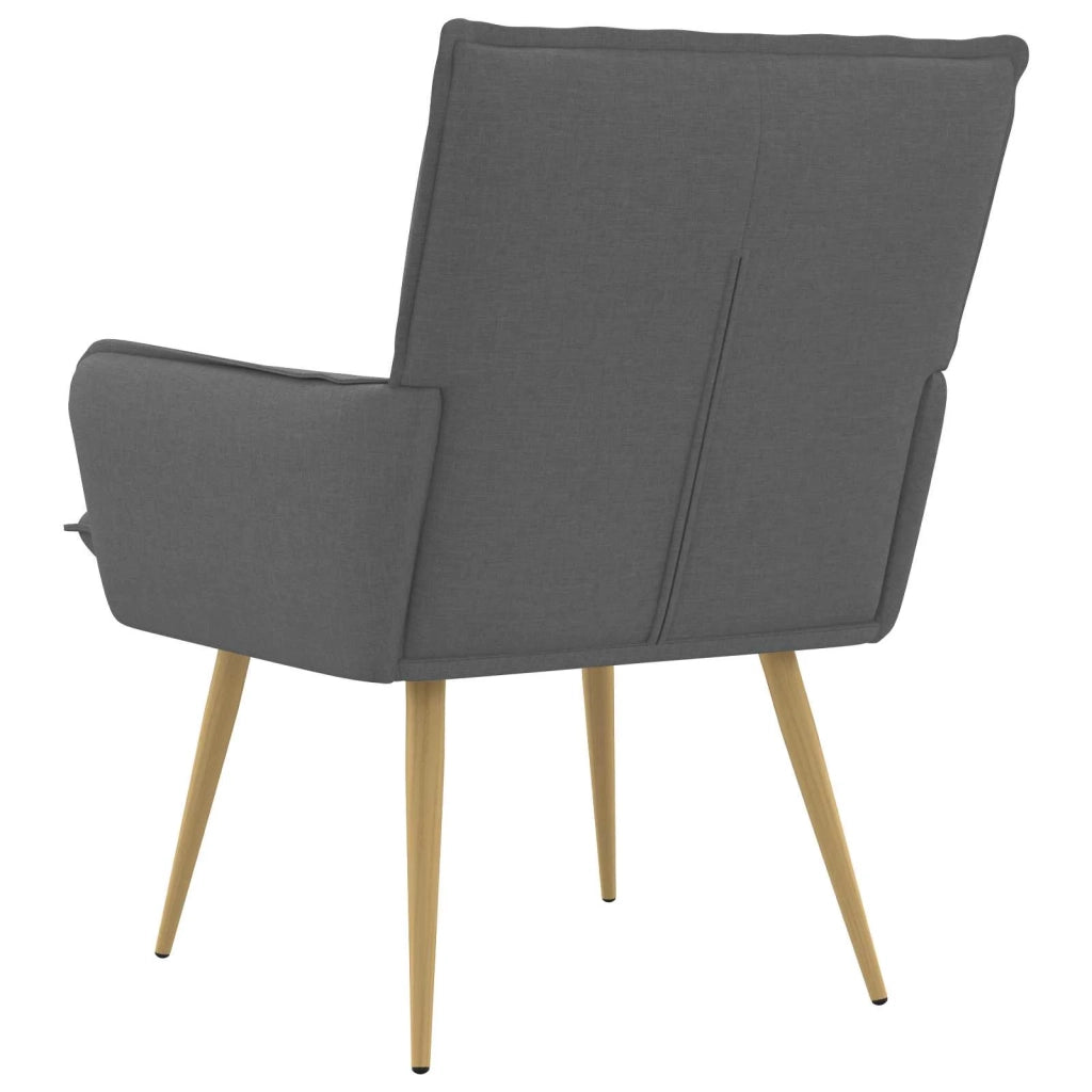 Poltrona Grigio Scuro Tessuto 42047699