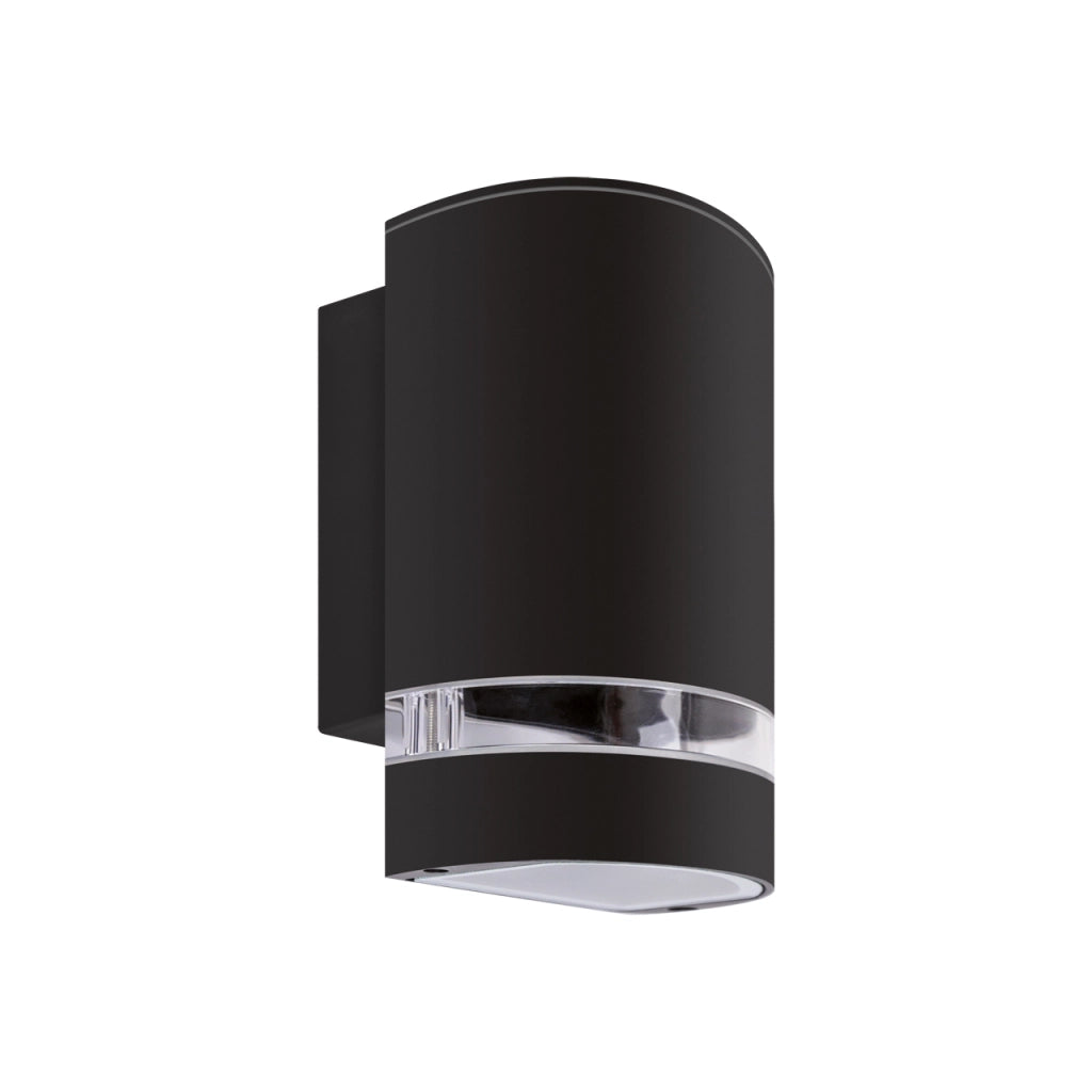 Applique esterno moderno nero GU10 IP54 BRUNO Struhm