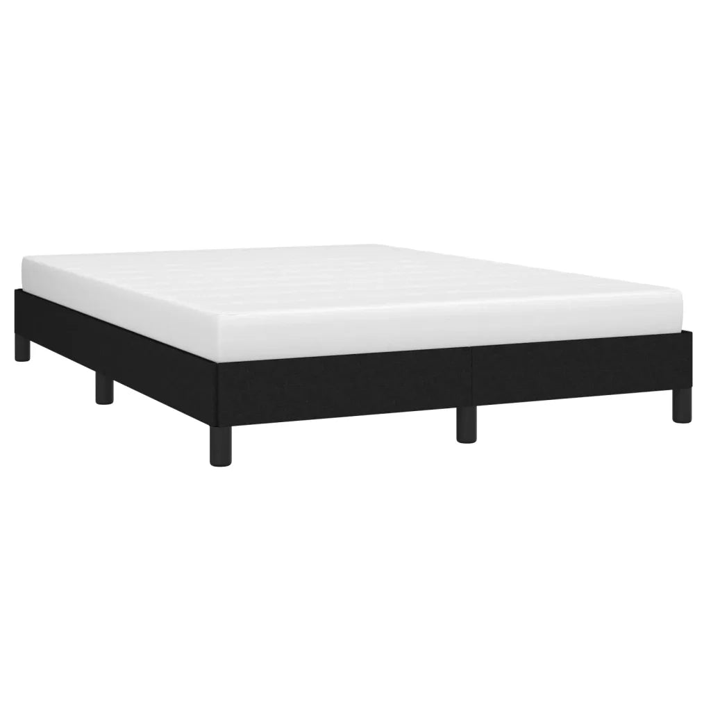 Giroletto senza Materasso Nero 140x200 cm in Tessuto 346722