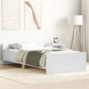 Struttura letto con testata-Giroletto Bianco 80 x 200 cm 812546