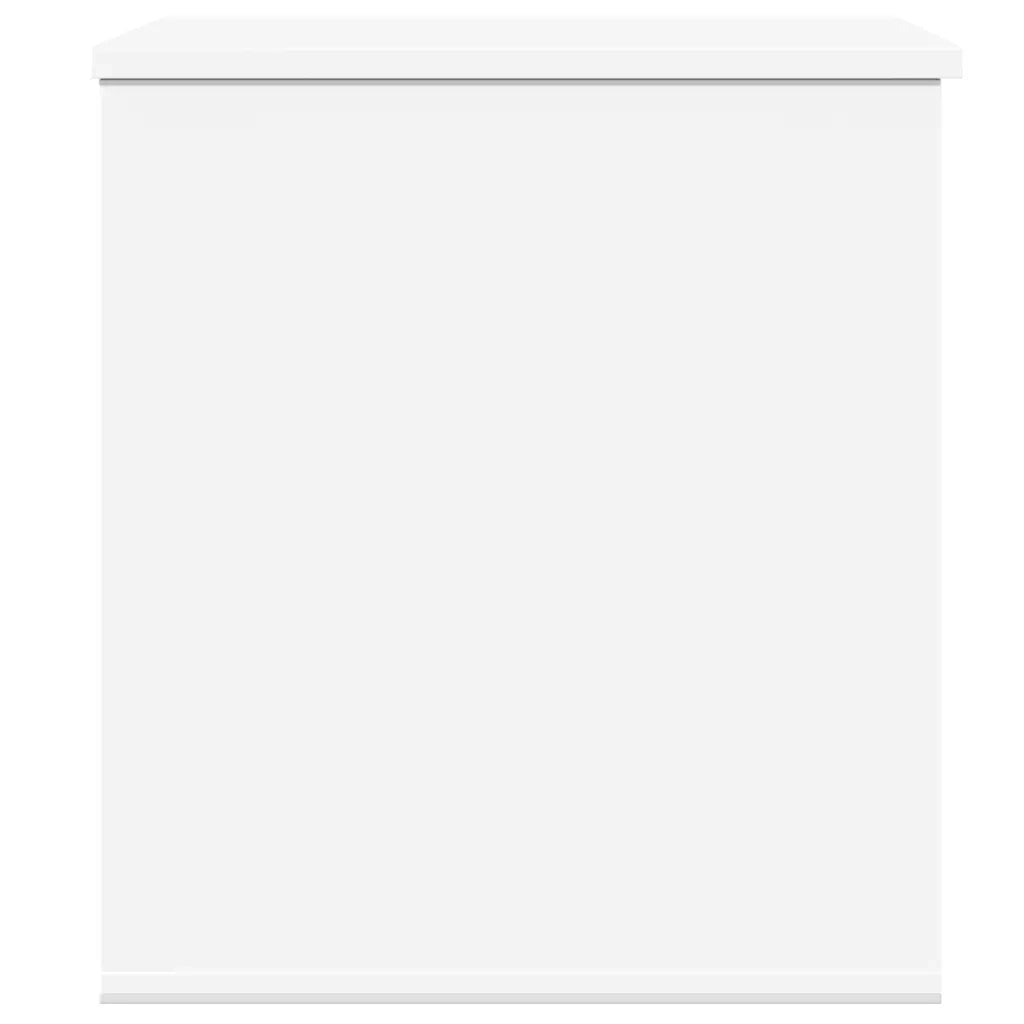 Contenitore Portaoggetti Bianco 60x42x46 cm Legno Multistrato 840653
