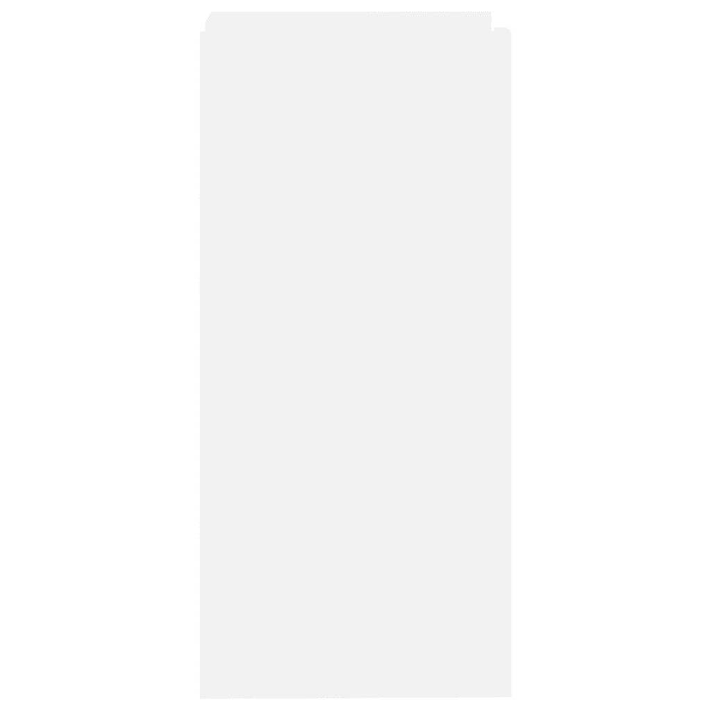 Credenza Bianca 45x35x75 cm in Legno Multistrato 848395