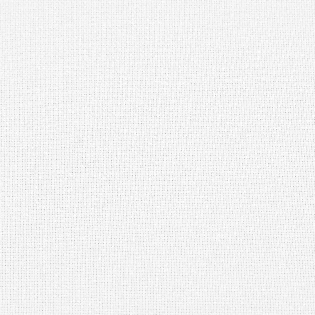Cuscini per Seduta 2 pcs Bianco Ø60 x 21 cm Tessuto 42014205