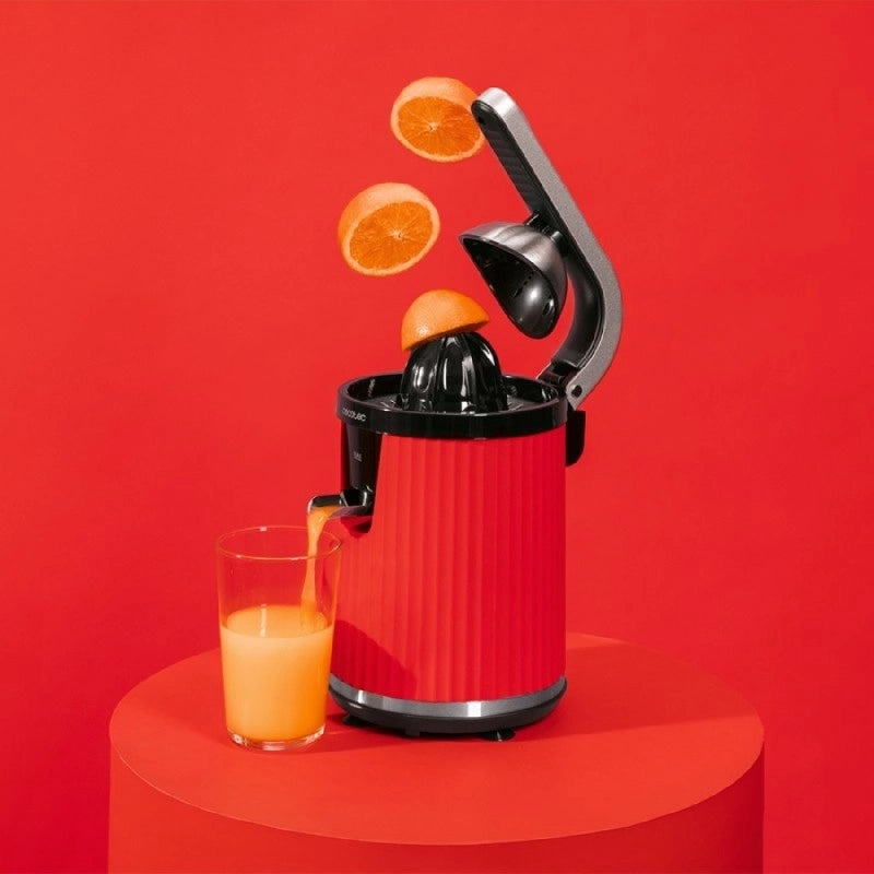 CECOTEC 03899 - Spremiagrumi manuale Xqueeze RetroJuice 600 Red