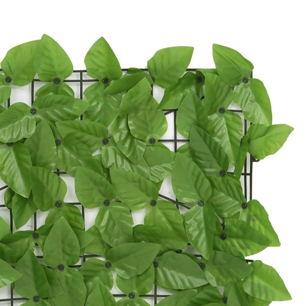 Schermo per balcone schermo per la privacy con foglie 500 x 100 cm verde 02_0010000