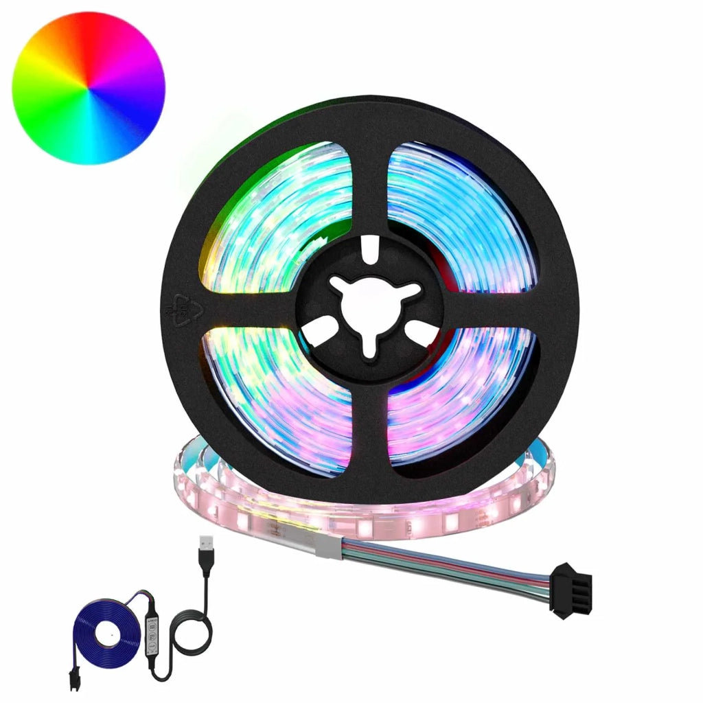 Striscia LED 2 pcs Nero e trasparente 950 mm Rame e plastica 3429116