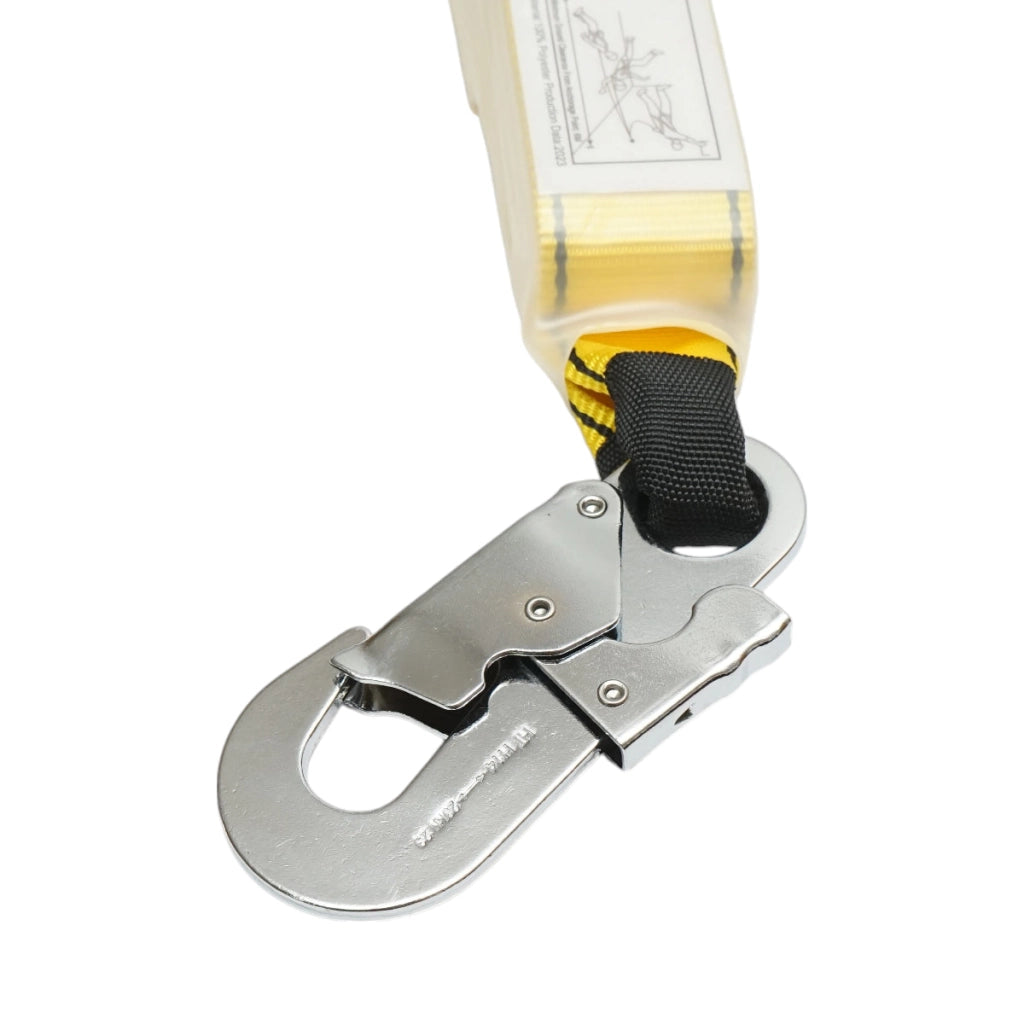 Cinghia di sicurezza 2m con assorbitore di urti Crownman