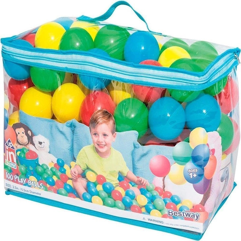 Sacca 100 palline da Ø6,5 cm bestway