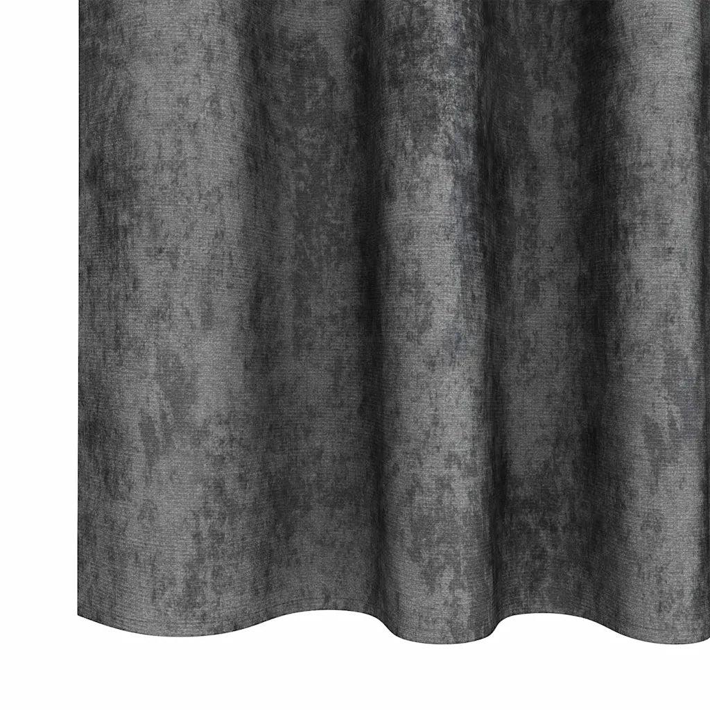 Tende in Velluto con tende 2 pcs Grigio 140 x 140 cm Velluto 4107688