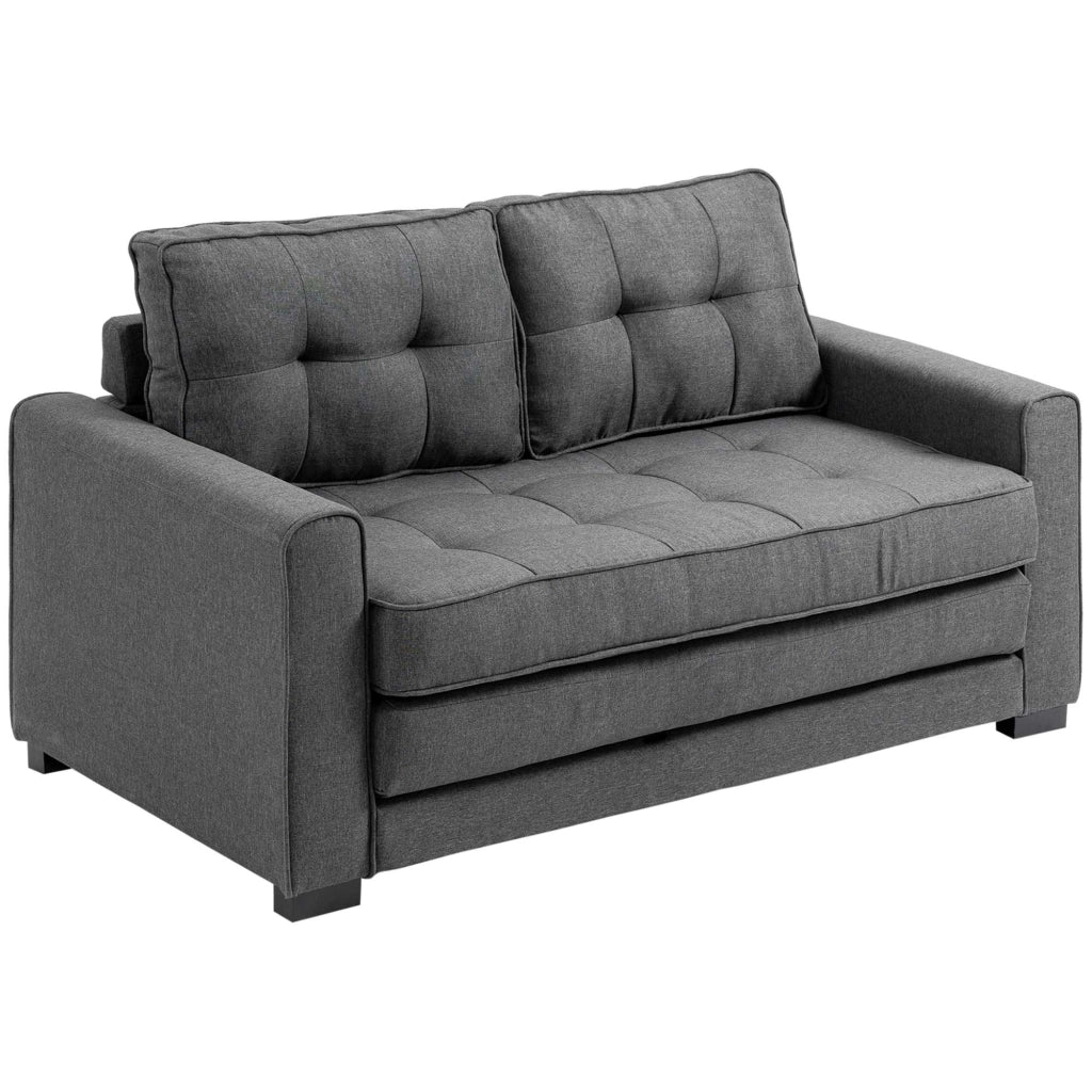 Divano letto 2 posti ¨C Minimal ¨C grigio 147,5x75x85 cm