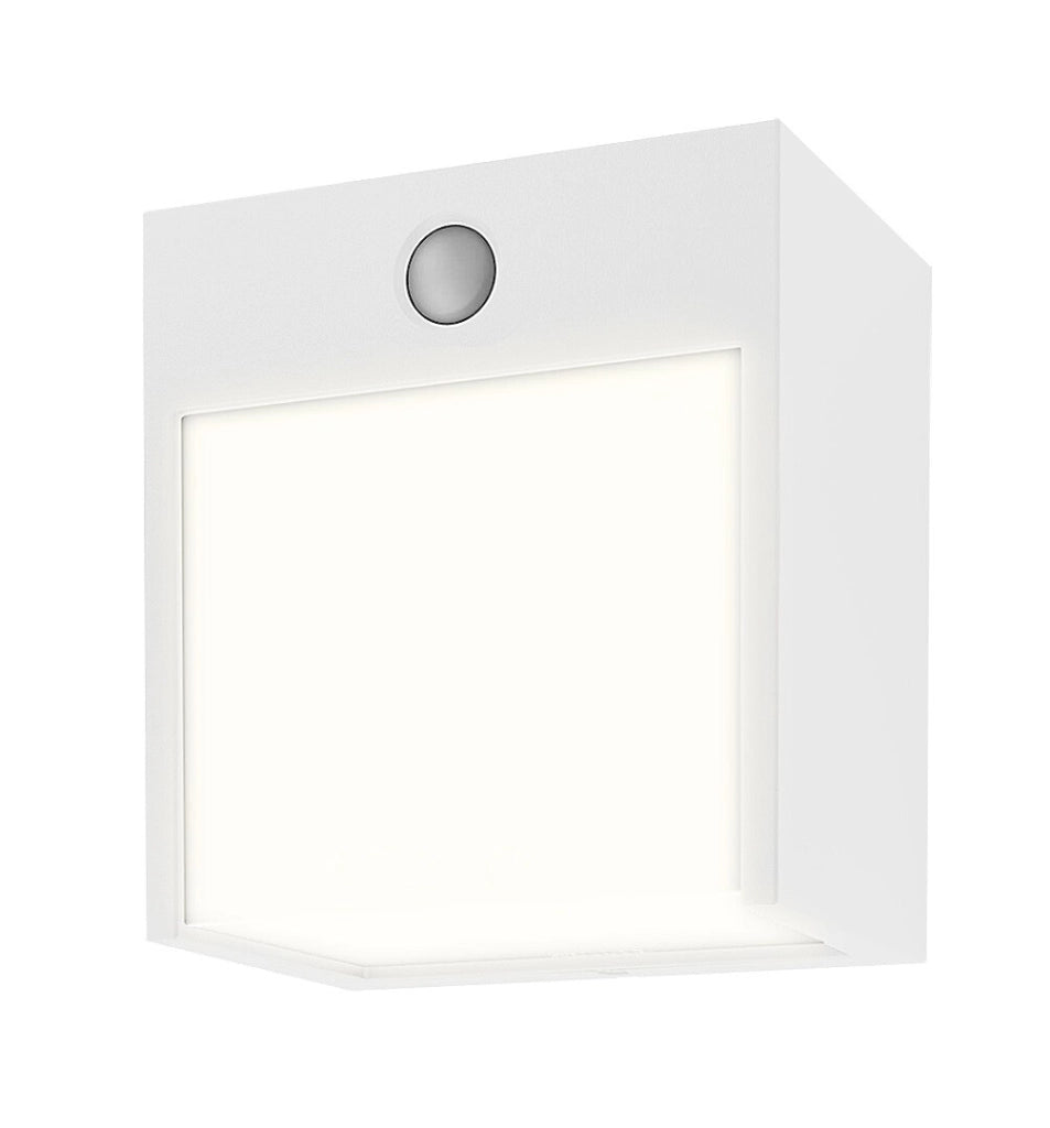 Applique esterna LED 12W con sensore Balimo bianca opaca