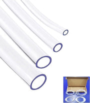 Set di Slang Transparente, 2mm 3mm 4mm 5mm ID, Lunghezza 12 metri Slang Multifunzionale, Adatto per Slang per Acquario, Slang per Acqua, Slang per Aria