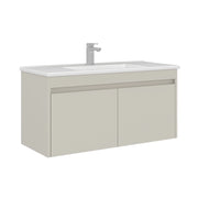 Mobile lavabo "Arno 100" - 100 x 45 x 52 cm - Cashmere