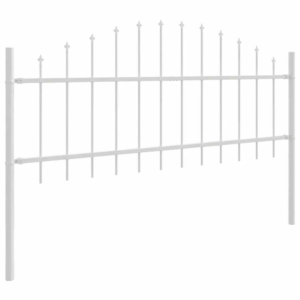 Recinzione per Giardino Woerden 2 pcs Bianco 3360136