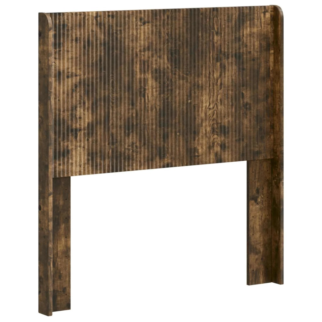 Testiera Letto Rovere Fumo Legno ingegnerizzato 889620