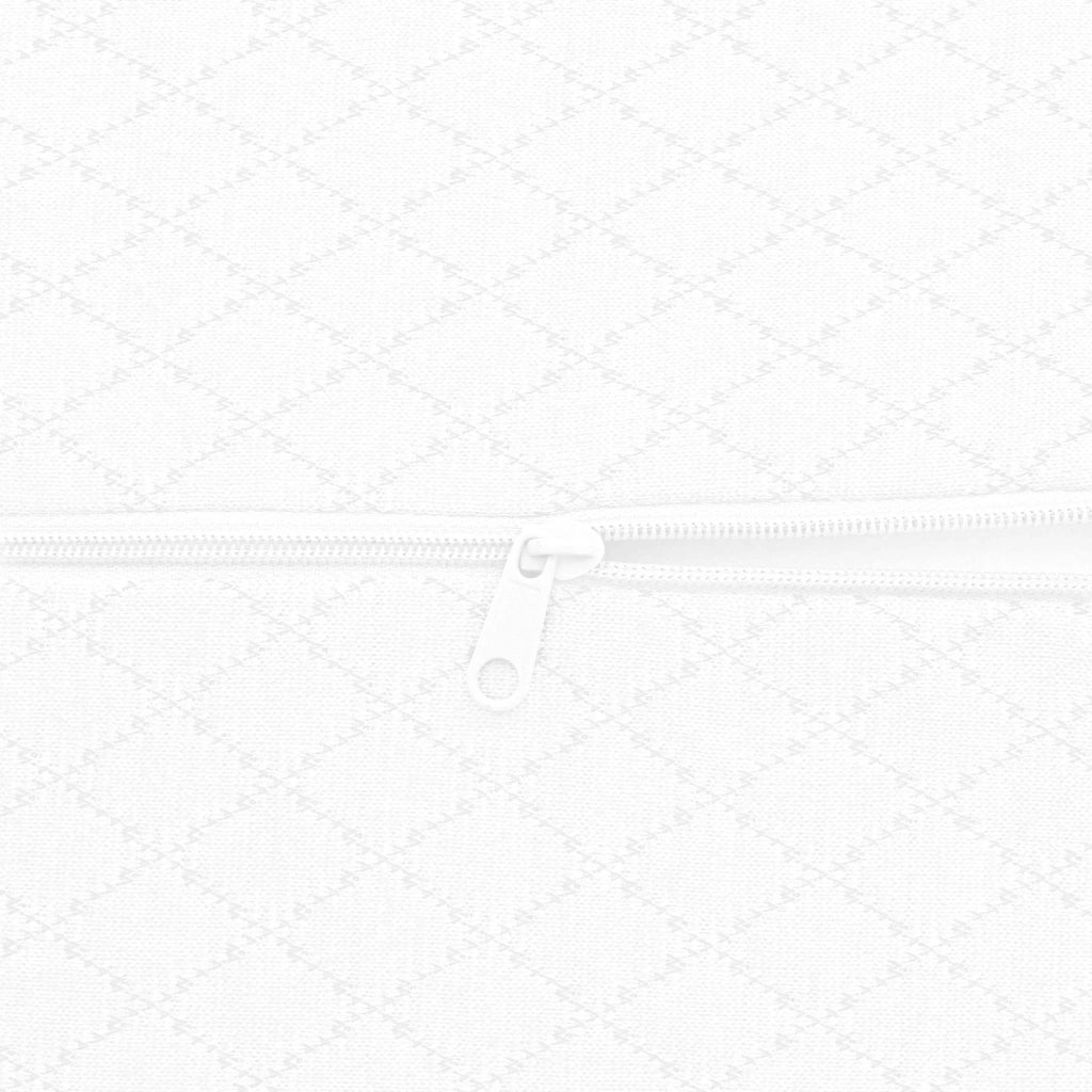 Cuscino per Gambe Bianco 52 x 20 x 12 cm Schiuma Memory 42020196
