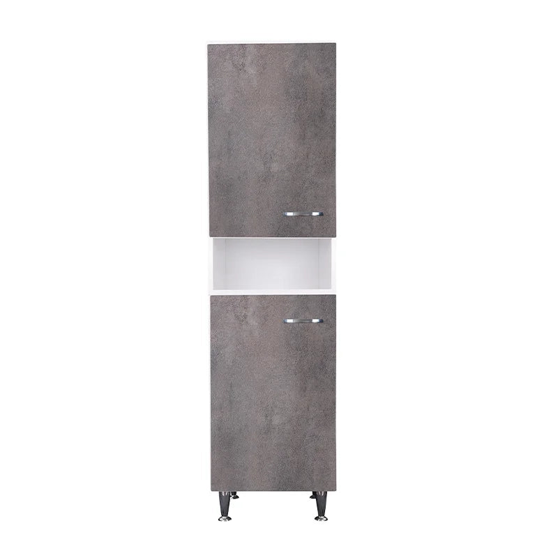 Colonna 45x50 ante bianche maniglie destra