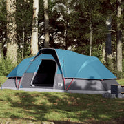 Tenda da Campeggio a Cupola per 9 Persone-Tenda per Escursionismo Blu Impermeabile