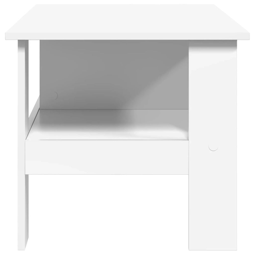 Tavolino da salotto | Tavolino da caff¨¨ | Tavolino da Soggiorno Bianco 90 x 50 x 45 cm Legno multistrato