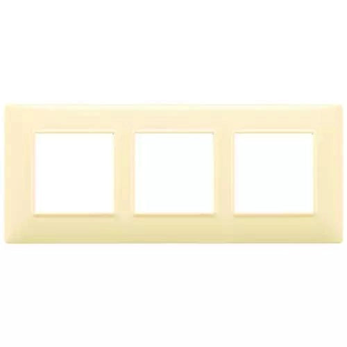 VIMAR PLANA - PLACCA 6M (2+2+2) INT57 CREMA