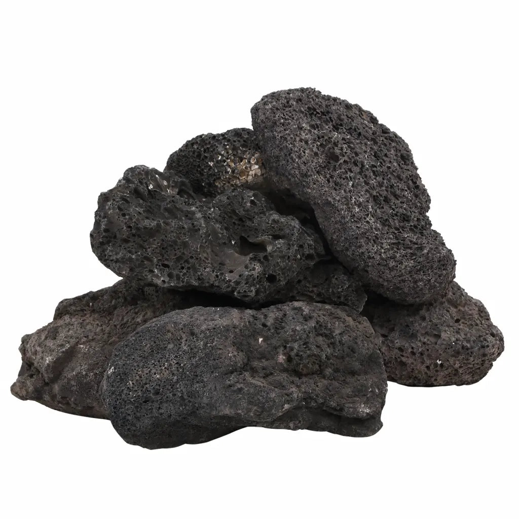 Rocce Vulcaniche 10 kg Nere 10-30 cm CFW4986135