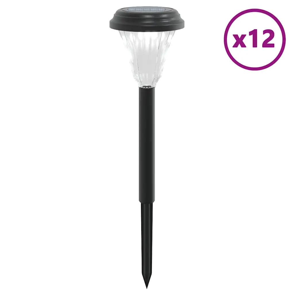 Luci Solari per Percorsi con Picchetti 12 pz Bianche CFW3052794